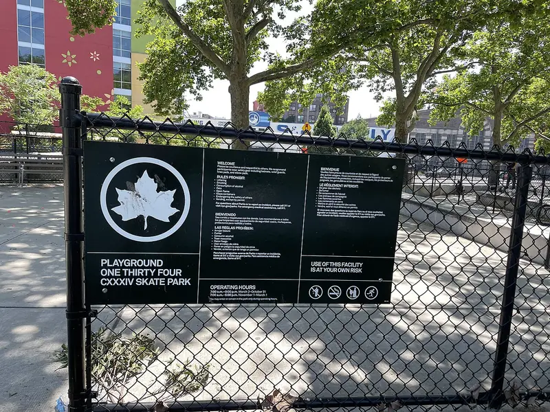 Unnamed skatepark in New York